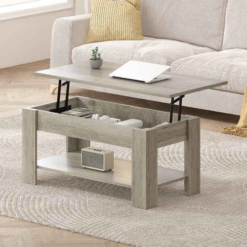 Wooden lift top coffee - wooden,
