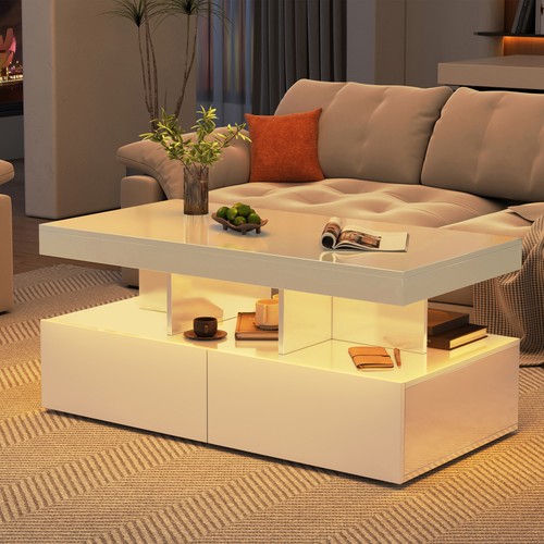 Coffee table storage - coffee, modern