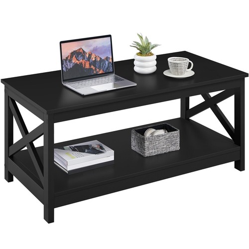 Tier coffee table with - 2-tier,