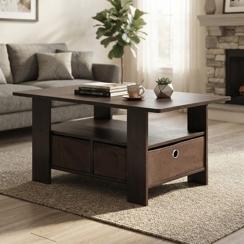Contemporary coffee table with - coffee,