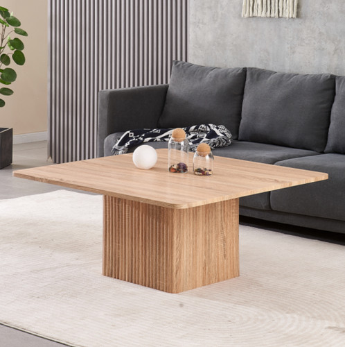 Square panelled coffee - panelled,