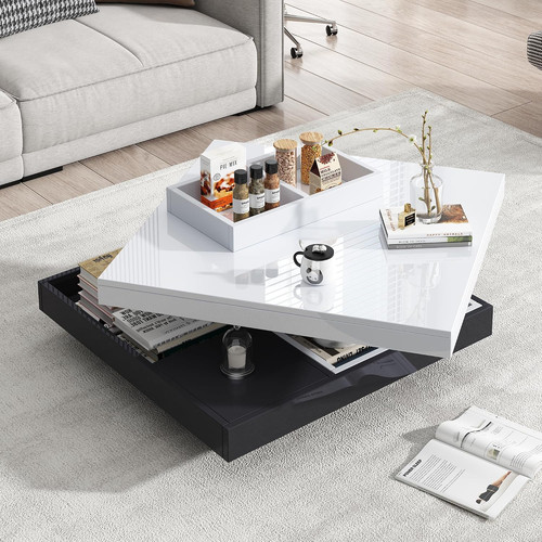 Rotating coffee table - rotating,