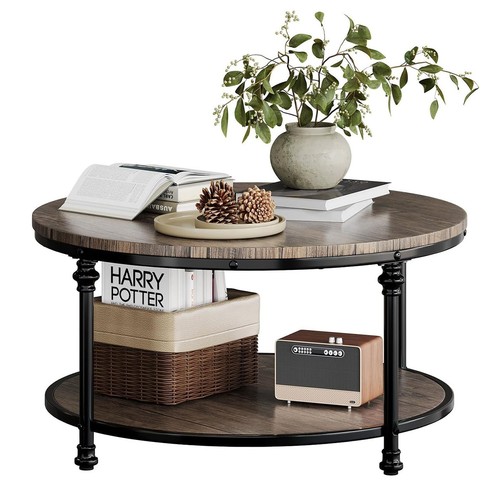 Tier round coffee - table, for