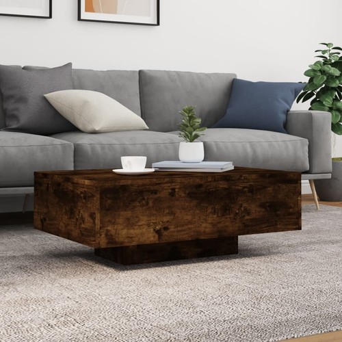 Modern coffee table with led - modern,