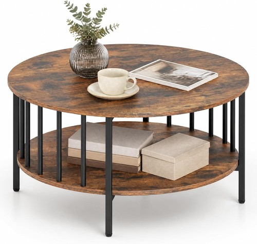 Tier round coffee - 2-tier,