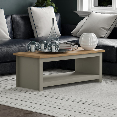 Arlington coffee table shelf - arlington,