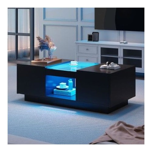 Led coffee table for living - for,