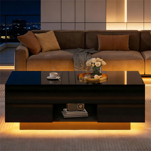 High gloss black lift top - gloss,