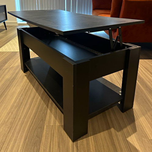 Lift top coffee table - table, with