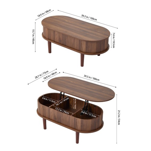 Lift top coffee - lift, table
