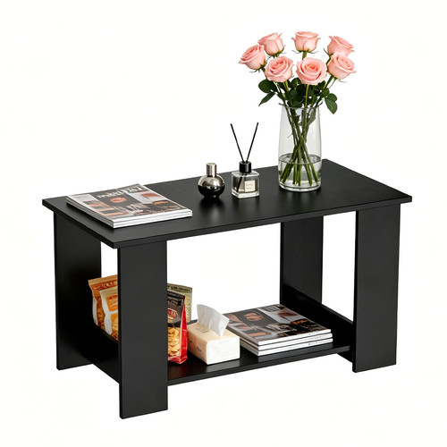 Layer coffee table square - coffee,