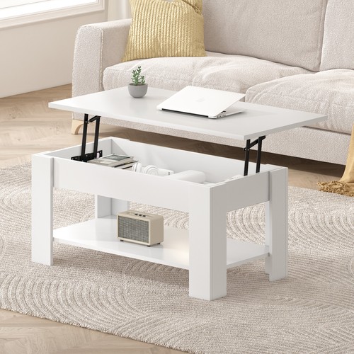 Wooden lift top coffee - up,