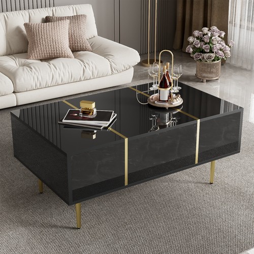 Modern high gloss black - gloss, coffee