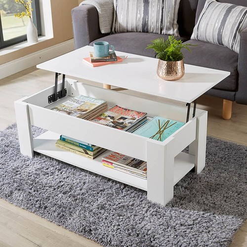 Lift coffee table with - coffee,