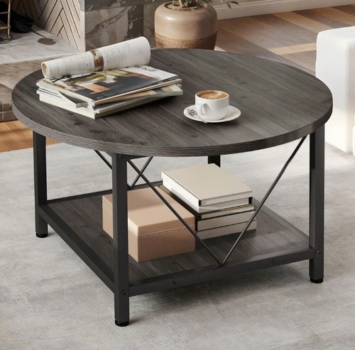 Modern round coffee - round, table