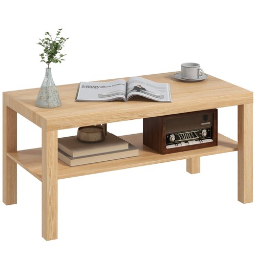 Homcom coffee table with - homcom,