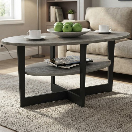 Jaya coffee table tier - coffee, 2-tier