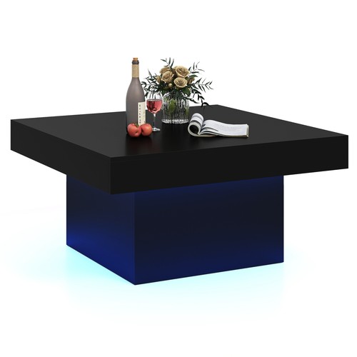 Coffee table with led - table,