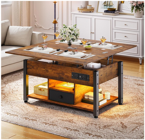 Ukcatch lift top - led, wooden