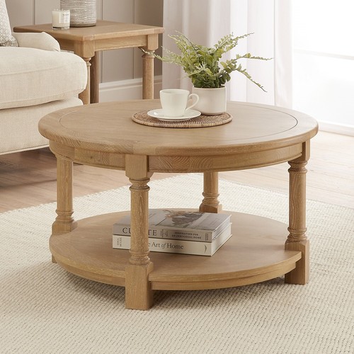Oak coffee table - coffee, classic