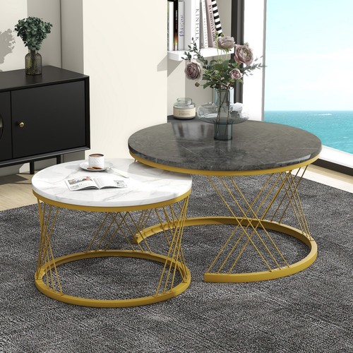 Round coffee table - of, 2