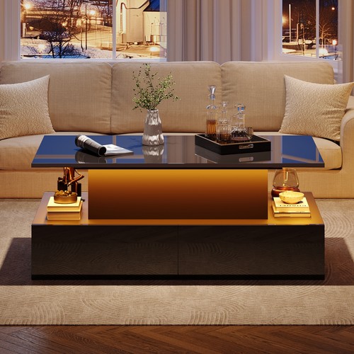 Lift top coffee table - lift, w/