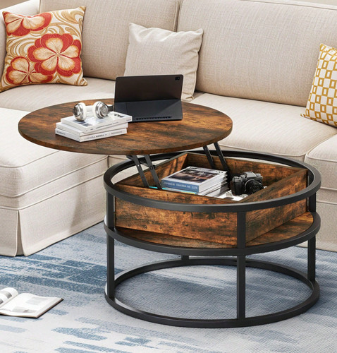 Coffee table round - table,