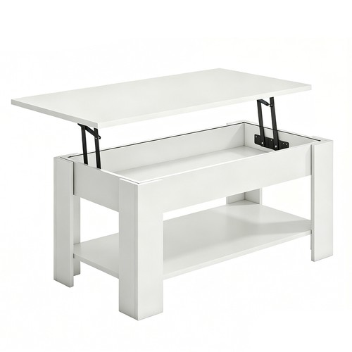 Wooden lift top coffee - lift, up