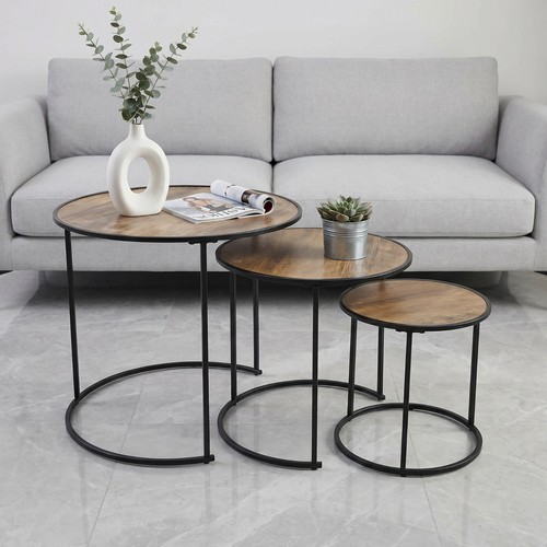 Set nesting coffee tables - of, 3