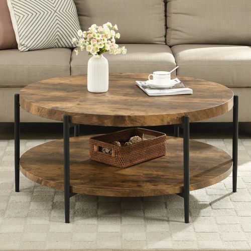 Round coffee table 90cm - table, with