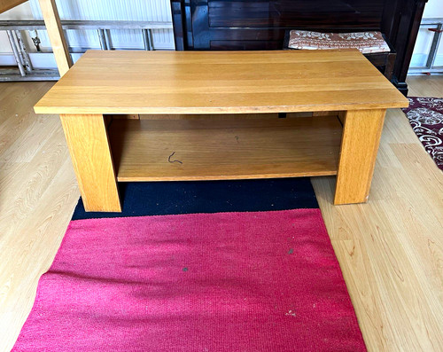 Light wood beige - wood, rectangular