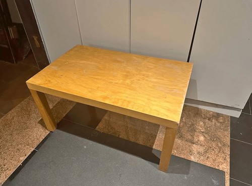 Light wood coffee - , table