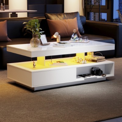 Led coffee table - led, high