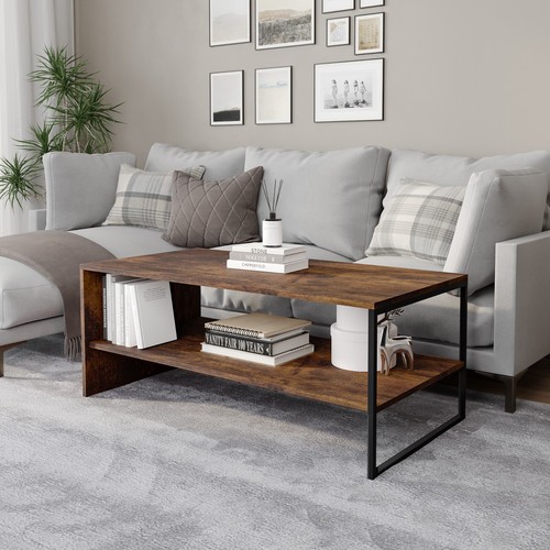100cm wooden coffee table - 100cm,