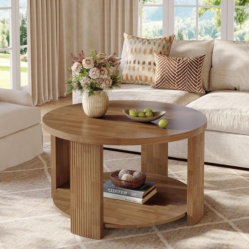 80cm round coffee table - round,