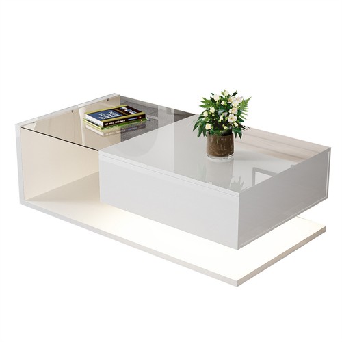 Coffee table with - table, light