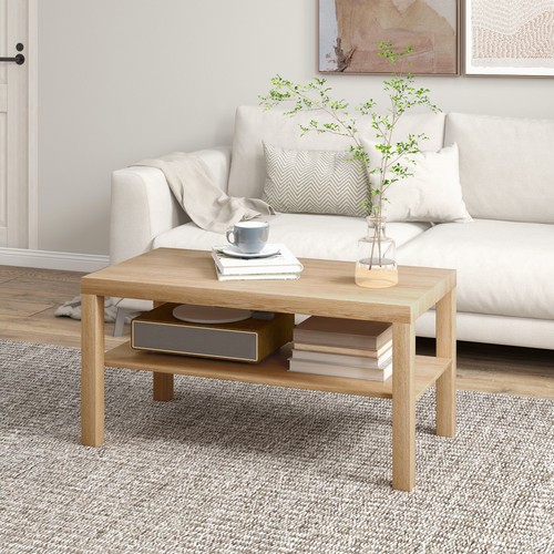 Tier coffee table with - 2-tier,